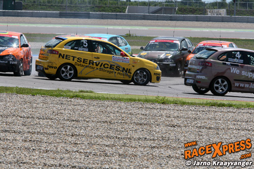 Niet overal verliep de race vlekkeloos