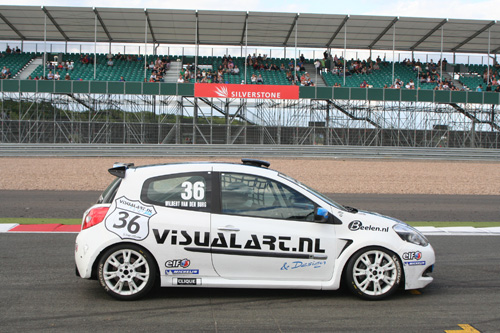 Wilbert van den Burg verkent Silverstone