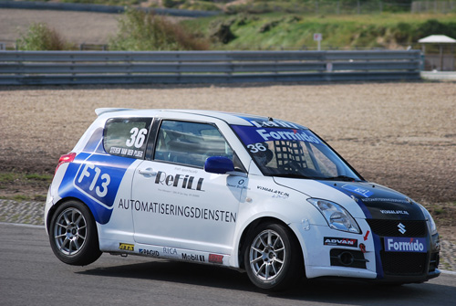 Steven van der Ploeg in de wolken met het behalen van zijn eerste toptienfinish in Formido Swift Cup