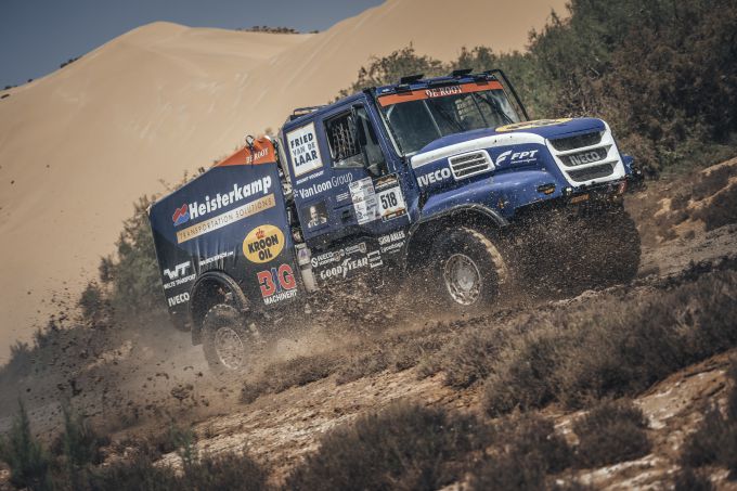 Anja van Loon Iveco Powerstar Dakar Rally