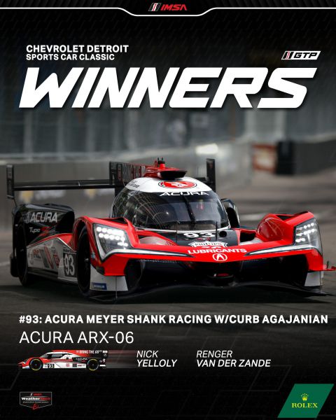 IMSA Chevrolet Detroit Sports Car Classic 2025 Foto 18