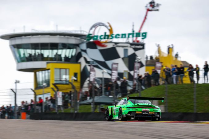 DTM Sachsenring 2025 Foto 13 Ayhancan Güven (TR/Manthey EMA) herhaalde na zijn overwinning op zaterdag die prestatie ook op zondag de DTM-race, zijn vierde seizoensoverwinning