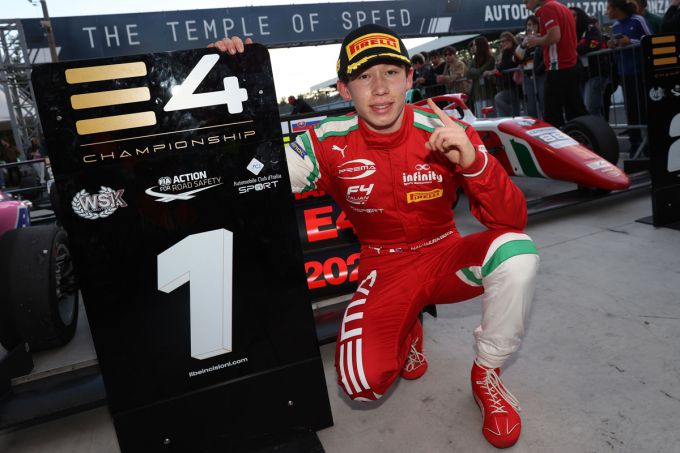 Koning Nakamura-Berta kroont zich met een perfect weekend