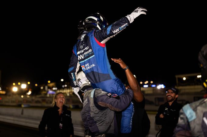 Indy Dontje IMSA GTD-kampioen 2025 #57 Mercedes-AMG GT3 Winward Racing Foto 10