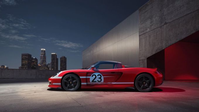 Victor Gómez Puerto Rico Porsche Sonderwunsch Manufaktur 20 jaar oude Carrera GT met Salzburg-design Foto 2