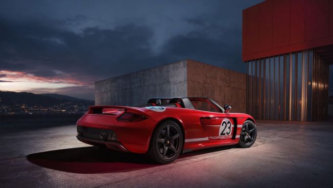 Victor Gómez Puerto Rico Porsche Sonderwunsch Manufaktur 20 jaar oude Carrera GT met Salzburg-design Foto 8