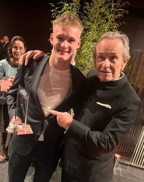 Ean Eyckmans en Jacky Ickx