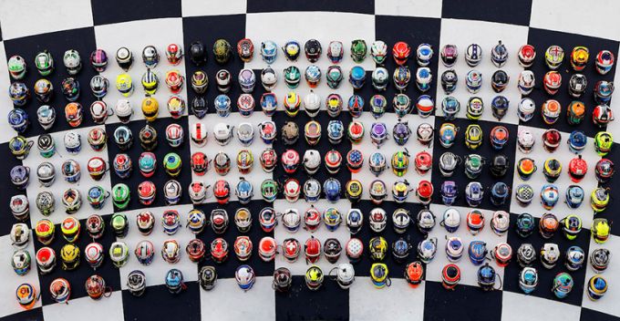 24H Daytona 2026 alle helmen van alle coureurs