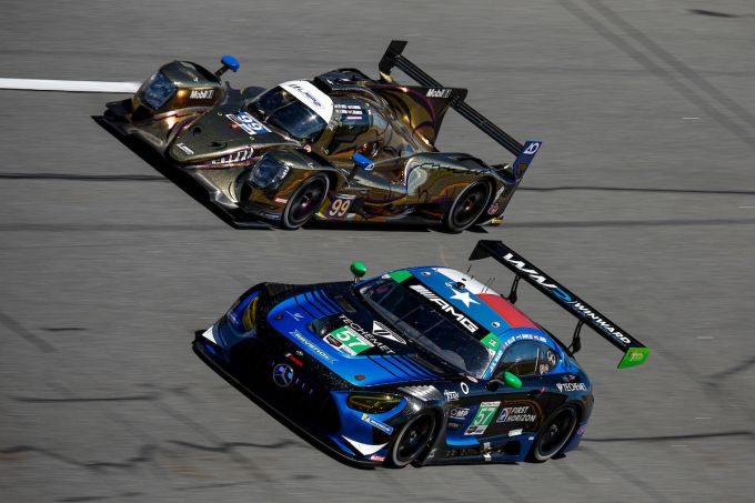 IMSA WeatherTech SportsCar Championship Daytona International Speedway Rolex 24 At Daytona #57 Team Winward Mercedes Indy Dontje