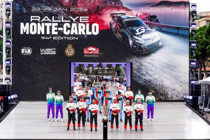 FIA WRC Rallye Monte-Carlo 2026 start podium foto RBCP 5