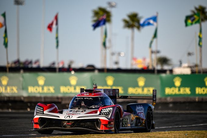 #93: Acura Meyer Shank Racing w/Curb Agajanian, Acura ARX-06, GTP: Renger van der Zande, Nick Yelloly, Alex Palou, Kaku Ohta