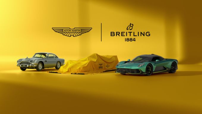 Breitling sluit zich aan bij Aston Martin en het Aston Martin Aramco Formula One™ Team