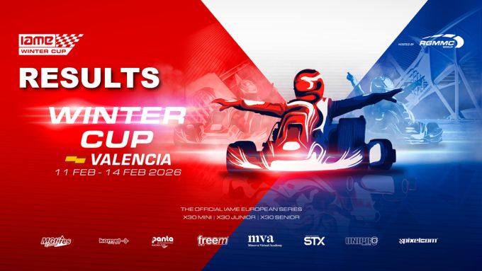 2026 IAME Winter Cup op het Kartodromo Internacional Lucas Guerrero in Valencia