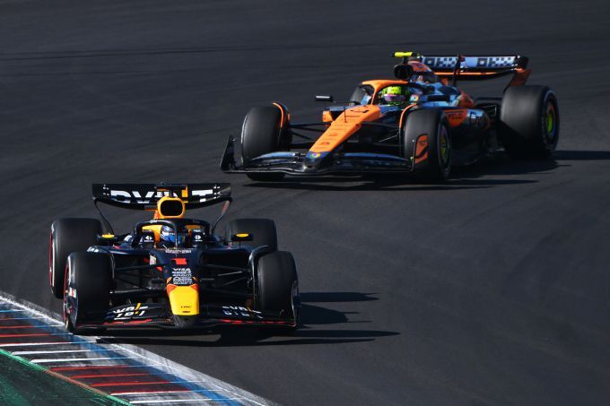 Max Verstappen beter dan Lando Norris F1