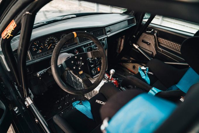 De legendarische Mercedes-Benz 190 E 2.5-16 Evolution II foto Mercedes-Benz Museum 4