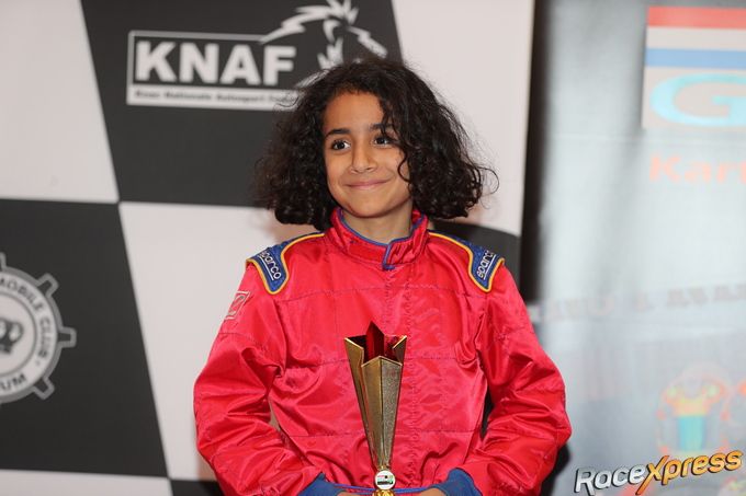 Aiden Fasaei podium bij debuut GK4