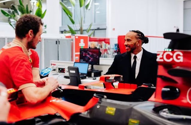 Lewis Hamilton Ferrari F1