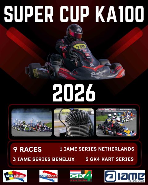 Super Cup IAME KA100 SENIOR 140–155