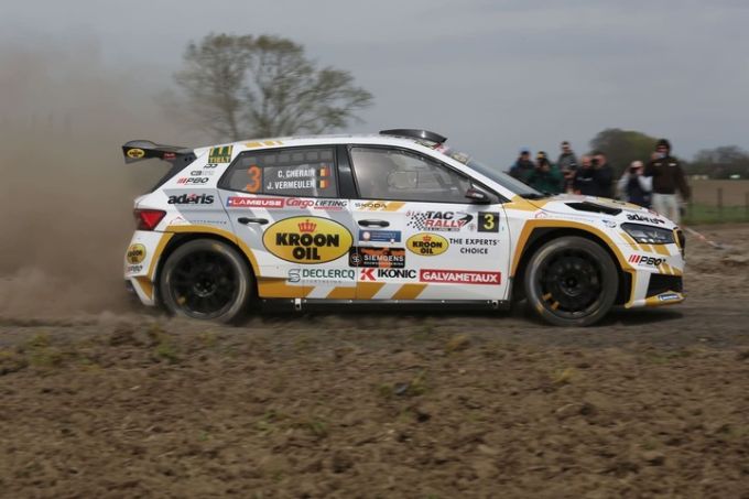 Belgian Rally Championship 2026 TAC Rally Tielt Cédric Cherain Jasper Vermeulen Skoda Fabia RS Rally2 4