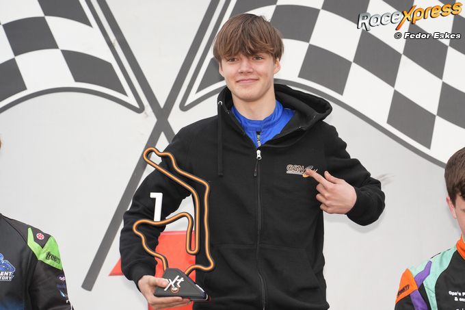 Karttalent Ilan Meurs pakt eerste Grand Slam in Kerpen