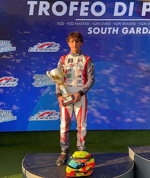 Jens Treur podium Trofeo di Primavera