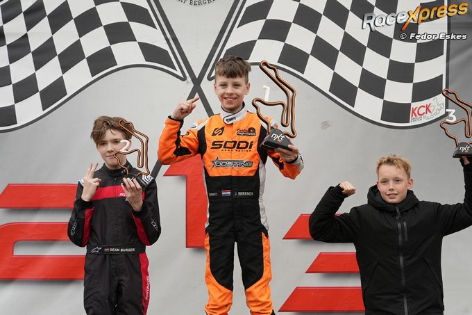 Jari Berends podium MiniMax