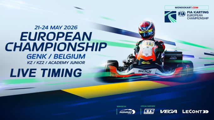 FIA Karting Europees Kampioenschap – KZ, KZ2 en Academy Junior op het legendarische Karting Genk