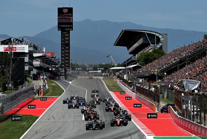 Formule 1 Grand Prix Barcelona Lewis Hamilton