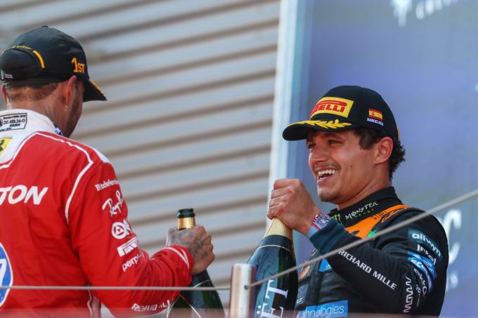 Lando Norris McLaren Formule 1 Lewis Hamilton