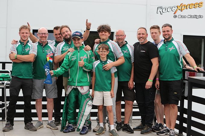 Simon Henrard and Team MRK win at hometrack of Spa Francorchamps