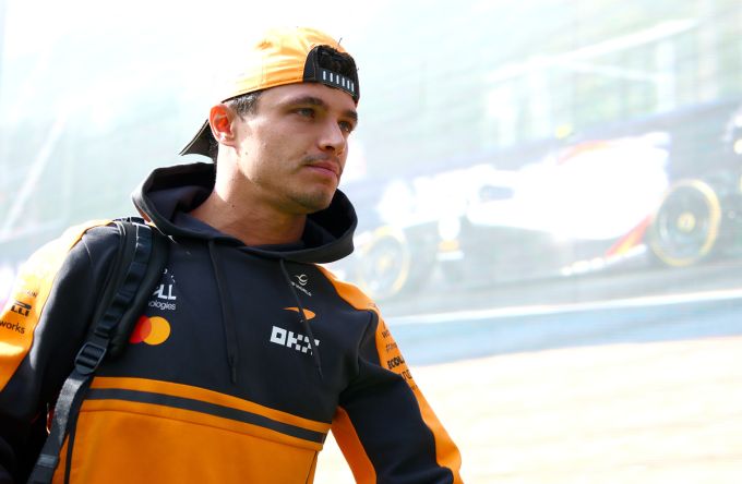 Lando Norris Lewis Hamilton Charles Leclerc Hongarije F1 race