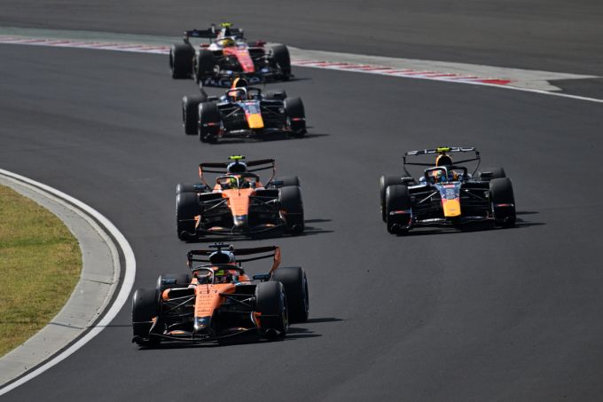 UITSLAG Formule 1 Grand Prix Hongarije Lando Norris Max Verstappen